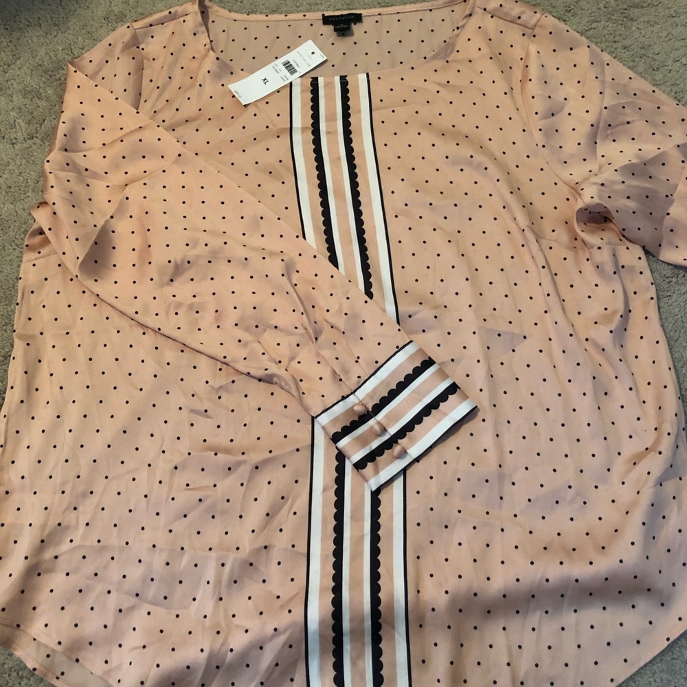Ann Taylor Printed Blouse
